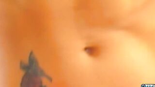A beauty dark hair with tiny melons Enjoying extreme anal sex inside the garden