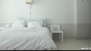 Turned On young bikini dark haired teenagers hoe loses anal virginity "