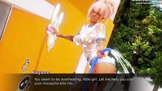 Waifu Academy | Incredible Slutty Pink Hair 18 With Huge Juicy Titted Risky Hand Job Inside Outside | My sexiest gameplay moments | Part #24