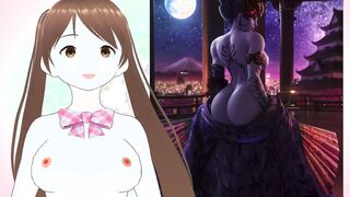Try Not To Cum Challenge to Anime Overwatch (Rule 34, Lewd VTuber)