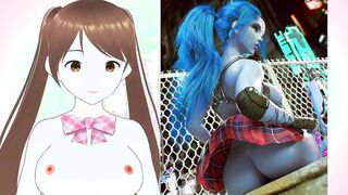Try Not To Cum Challenge to Anime Overwatch (Rule 34, Lewd VTuber)