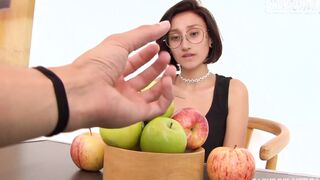 Slim Hispanic (Luna Castillo) Twerks On Penis & Gets Drilled Rough - CARNE DEL MERCADO
