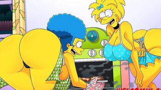 Flandis Fucking The Simptoons Hotties! Pepperoni pizza! The Simptoons