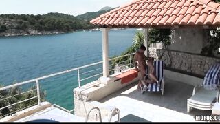 Hottie young blonde euro Hot inside bikini has wet pussy