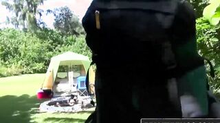 REALITY KINGS - Alana Luv makes a sextape while camping Slut two