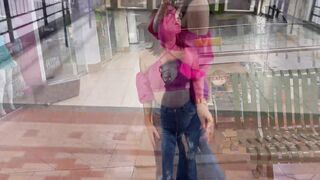 web cam lovers fucking inside the Acropolis shopping center into Bucaramanga - Sara Films