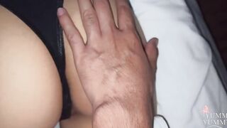 While no 1 is there, I take the opportunity to enter my teenie-year-mature sister's room and hold her hand.