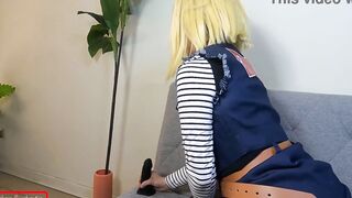 COSPLAY CARTOON of Android Number teenie Dragon Ball Z