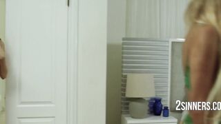 Lovers Have A 3Some With Maya Woulfe To Help With Their Sexlife