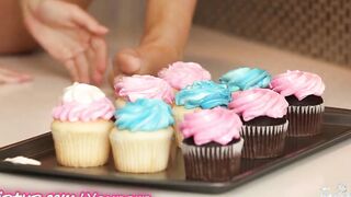 Cute cupcake squirts Thot two