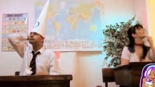 Sexual Schoolgirl Gets Banged! By Long Dick