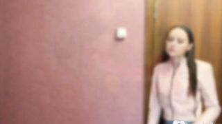 Lucky plumber fucking this dark hair sexy