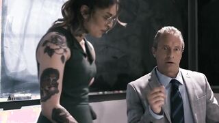 Professor fucks inked squirter hispanic