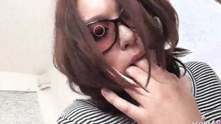 Japanese Older Dekasan seduce to Extreme Jizzed Sex by Young Bro