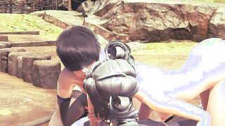 Anime uncensored 3d - Celia having sex into a farm - Japanese chinese Manga Cartoon Scene Game Porn