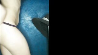babe College Natural Jugs young woman banged!