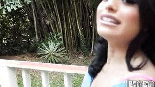 Mofos - Thin Latina Fucks on the Deck Bimbo two