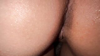 Close up banged! creamy tight snatch, cheating sex with roommate