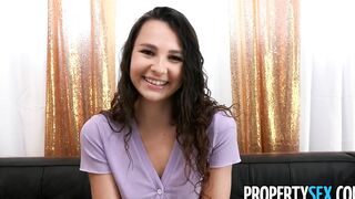 Propertysex Adorable Dark Haired Got Cumshot From Roommate