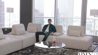 VIXEN Vulgar Assistant Can't Hold Back Anymore Into Gorgeous Three-Way