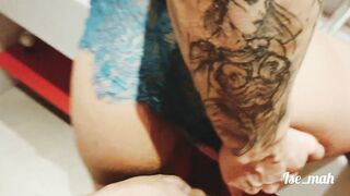 Ise mah, fucking the dark hair at the motel cum all over her jugs