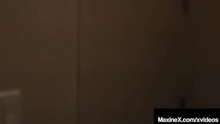 Happy Halloween! MaxineX Drilled By 7 Long Ebony Zombie Cocks