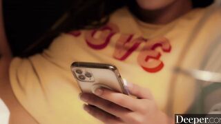 Deeper. Starlet Emily's BF regrets getting cucked