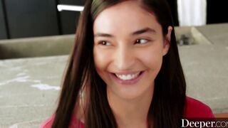 Deeper. Starlet Emily's BF regrets getting cucked