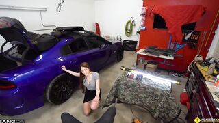 Roadside - Long Boobs mom Gets Nailed By Her Vehicle Mechanic