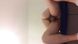After the first day she boned her next door she gave him the key at the door. He left the job. She was s. and waking up she took it and put it into the cock. She let go of her jizzed inside her snatch and she squirt.