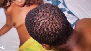 Oga Bang and babe Naija Goddess went filthy fucking so rough.