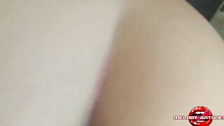 Uncle could not stand and nailed with his niece trying on panties