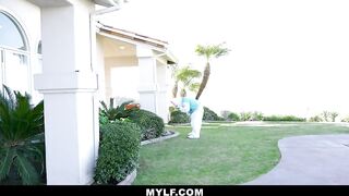 Crazy Hot Cougar Karen Fisher Fucks The Easter Bunny