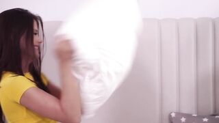 AGirlKnows - Lola Myluv & Caprice Incredible Czech Dyke Babes Fingered And Scissoring At Home