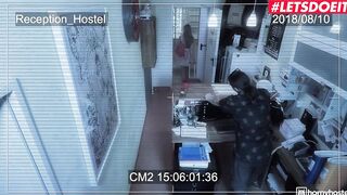 HornyHostel - Tiffany Tatum Hottie Butt Hungarian Eighteen Drilled Deep By Her New Roommate