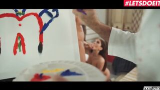 XXXShades - Evelina Darling Babe Russian Teenie Gets Her Tight Cunt Screwed For Art - LETSDOEIT