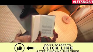 XXXShades - Luna Corazon Beauty Brazilian Black Hardcore Banging With A Huge Penis At The Book Club - LETSDOEIT