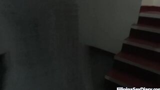 AsianSexPatrol Bushy Filipina Cooch Leaks With Jizzed