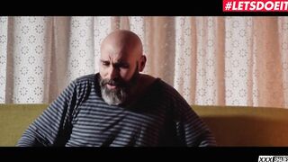 XXXShades - Daniella Margot Filthy Russian Bae Hardcore Vagina Screwed With Mature Dude - LETSDOEIT