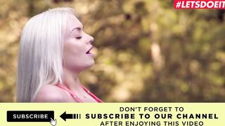AGirlKnows - Lena Love & Lya Missy beauty Booty Czech Lesbians Insane Snatch Licking And Toy Masturbation By The Pool