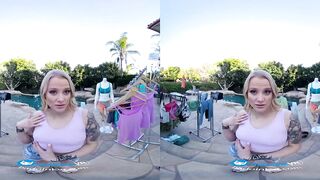 Freaky Blonde Paris White Makes You Cheat On Your Gf So Easly