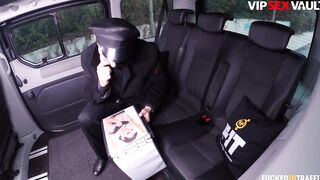 FuckedInTraffic - Sarah Highlight Crazy Sexy Ukrainian Dark Hair Passionate Cunt Banged With Driver - VIPSEXVAULT
