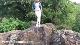 Outside pissing