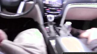 Reality Kings - Curvy teenagers Alyssa getting picked up and fucked into the backseat