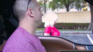 Milf Hunter - Guy picks up kinky cougar Sara St Clair