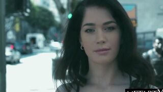 Raven-haired Beauty wants you to watch as she masturbates avidly