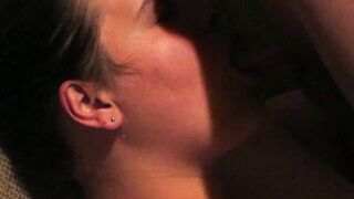 Hottie bitches making out getting gag on big penis inside her throat then got her vagina wrecked raw nuts deep fast beauty facial expressions
