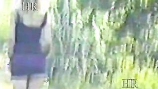 Italian red light classic sex tape from VHS video with