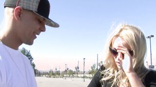 Anal Casting of a adorable young blonde amateur sluts