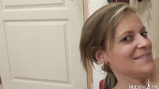 Goddess french blonde bitch takes big dick into the butt